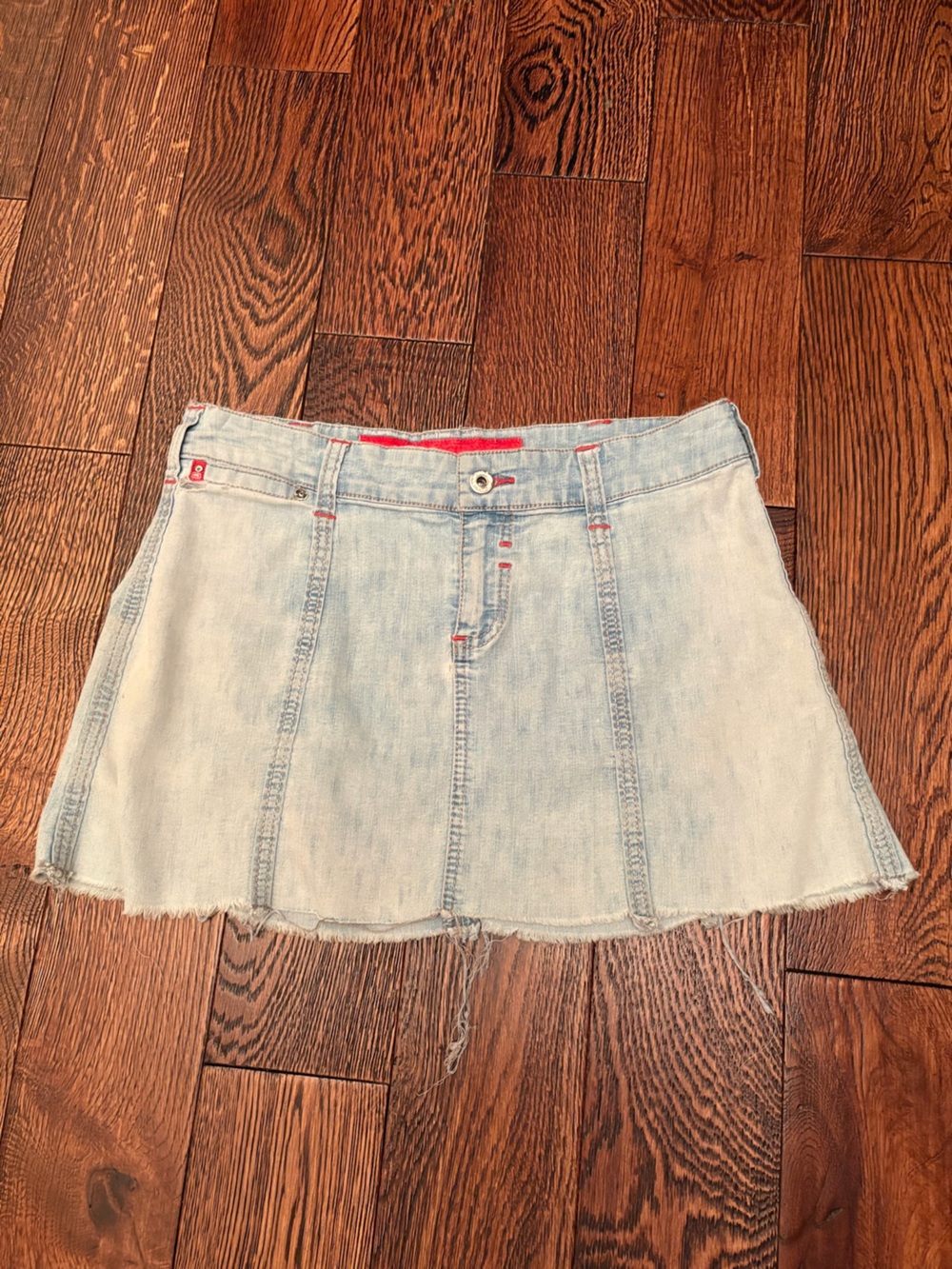 Ecko Unlimited Light Blue Faded Denim Shorts
